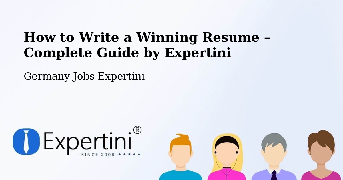 Resume Writing Guide for Job Seekers – Merzig - Merzig, Germany Jobs Expertini